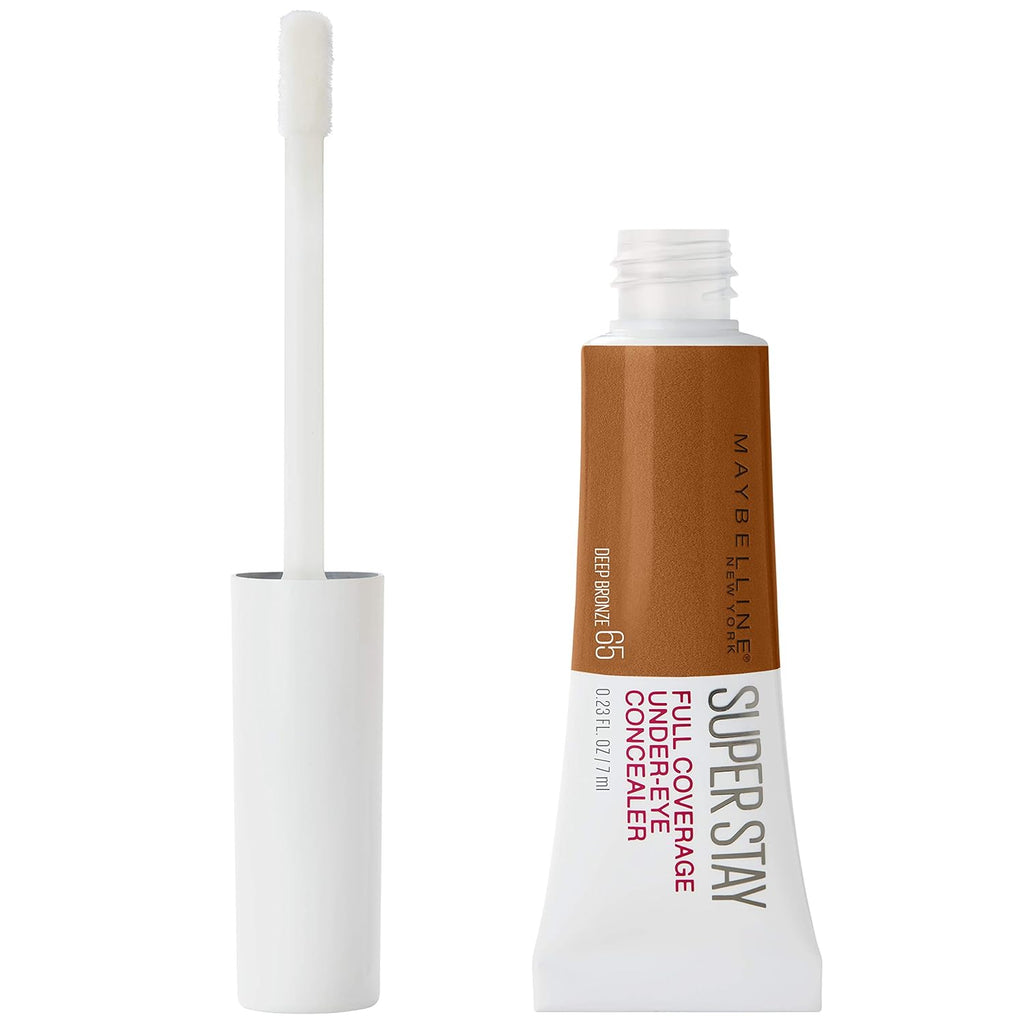 Maybelline Superstay Full Coverage Under-Eye Concealer 6ml - 65 Deep Bronze image 1