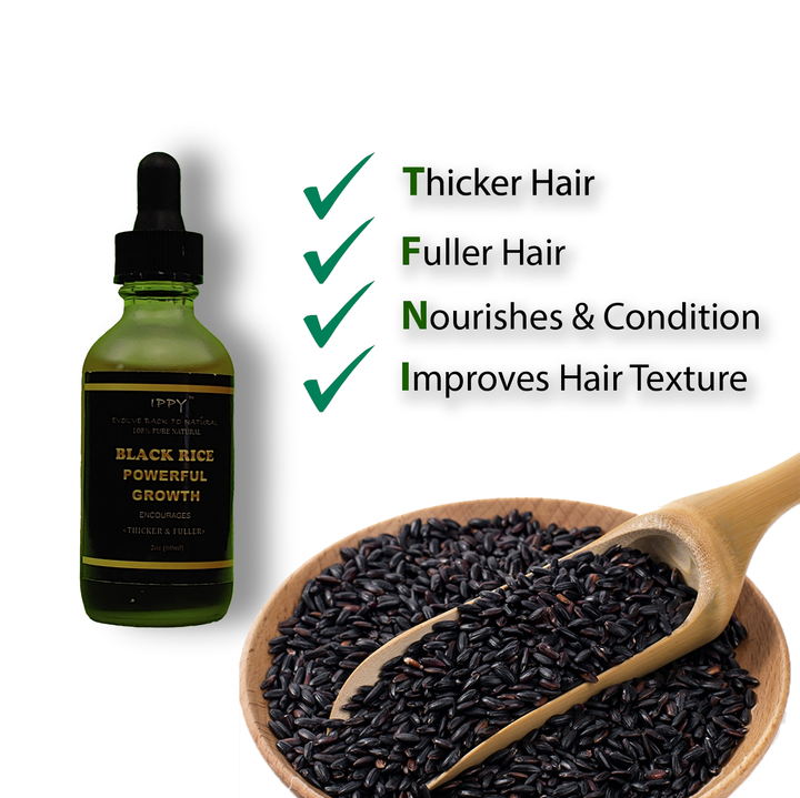 IPPY BEAUTY - BLACK RICE POWERFUL GROWTH image 1
