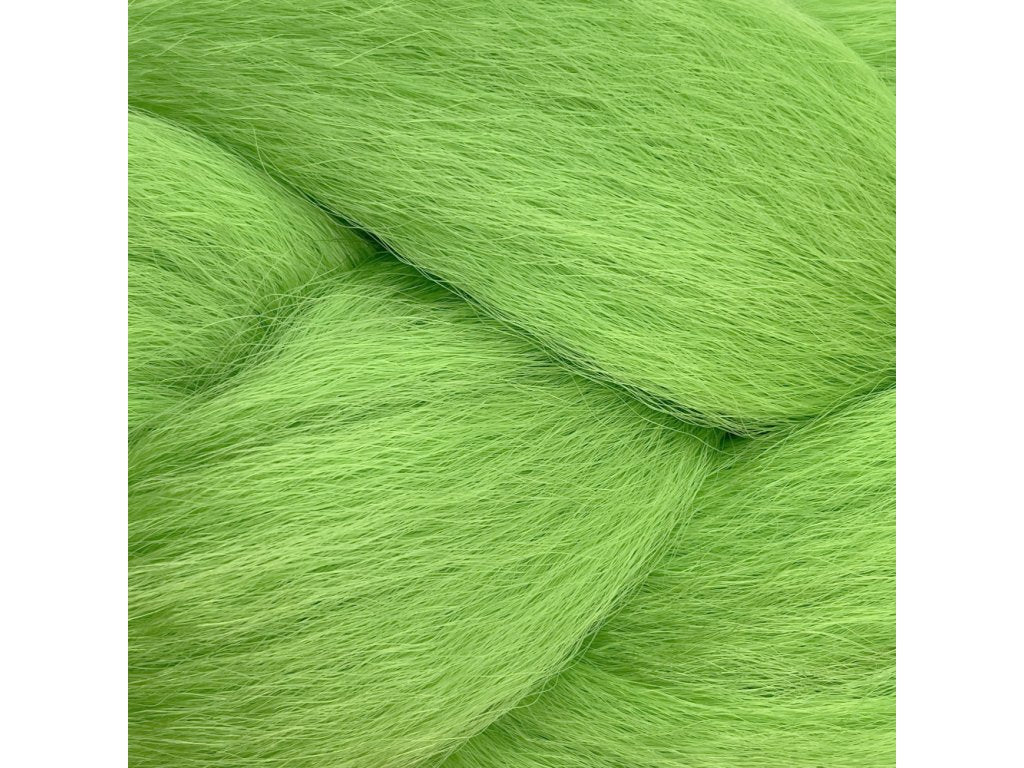 100% Jumbo Braid Kanekalon Green Bng image 0