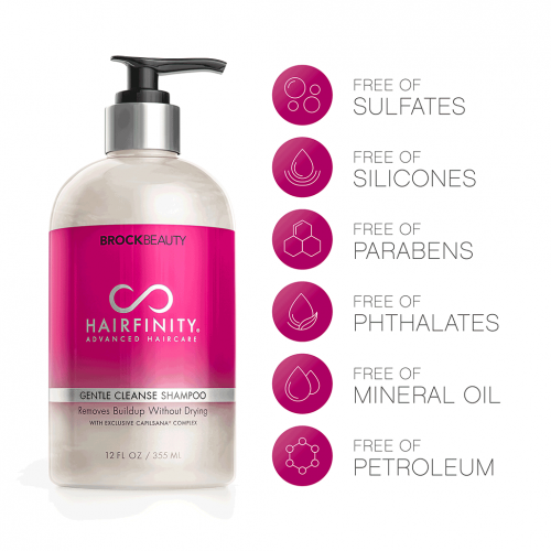HAIRFINITY Gentle Cleanse Shampoo image 1