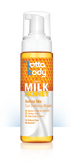 LOTTABODY- MILK & HONEY REFINE ME CURL DEFINING MOUSSE (7OZ) image 0