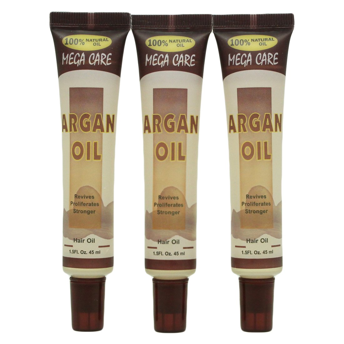 Sunflower Mega Care Argan Oil Tube Hair Oil image 0