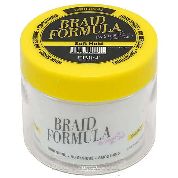 Ebin New York Braid Formula by 24 Hour Edge Tamer Soft Hold 3.53oz image 0