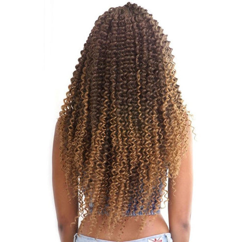Afri Naptural Caribbean PINEAPPLE WAVE 18" Crochet Braid image 1