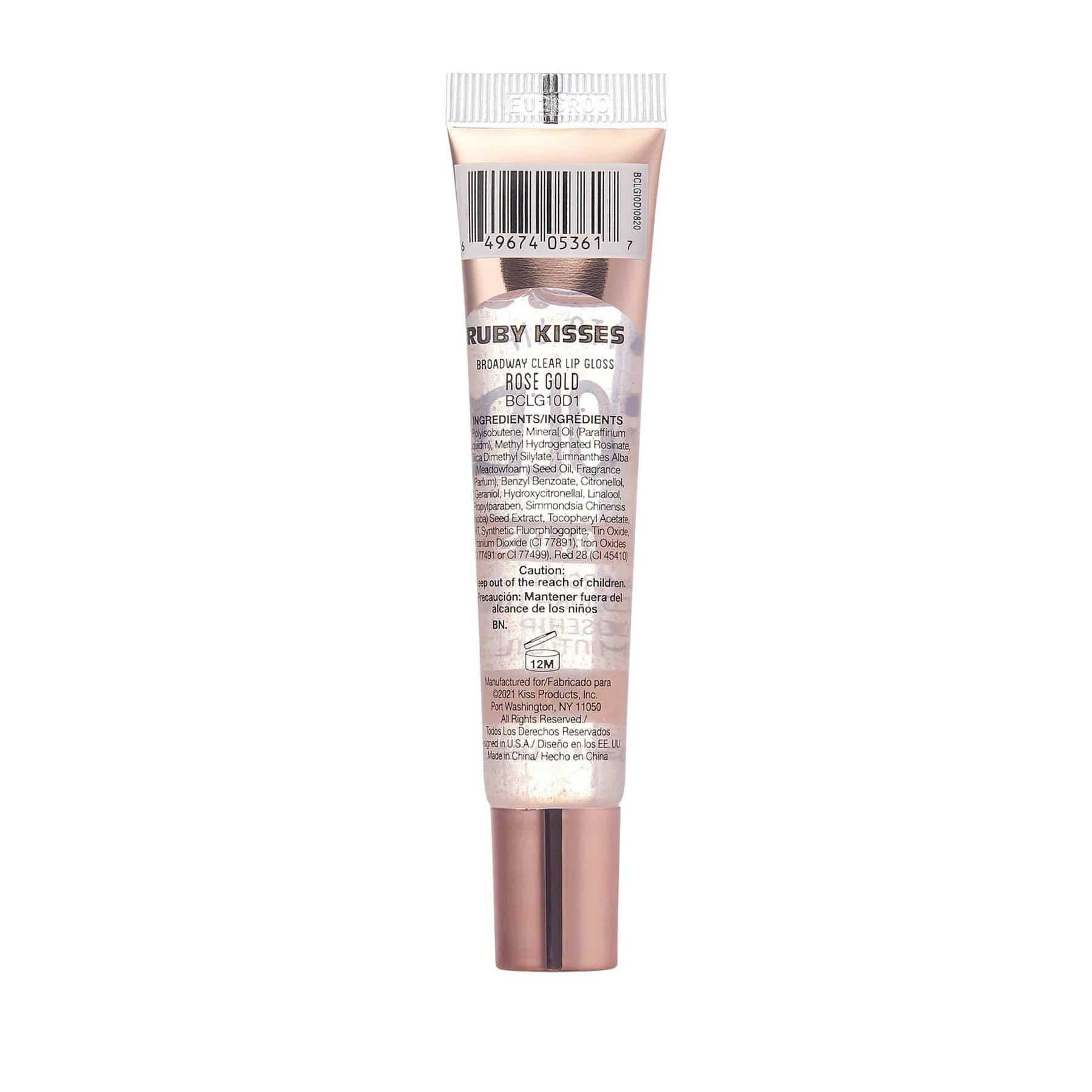 KISS BROADWAY | Vita-Lip Gold Lip Gloss image 4