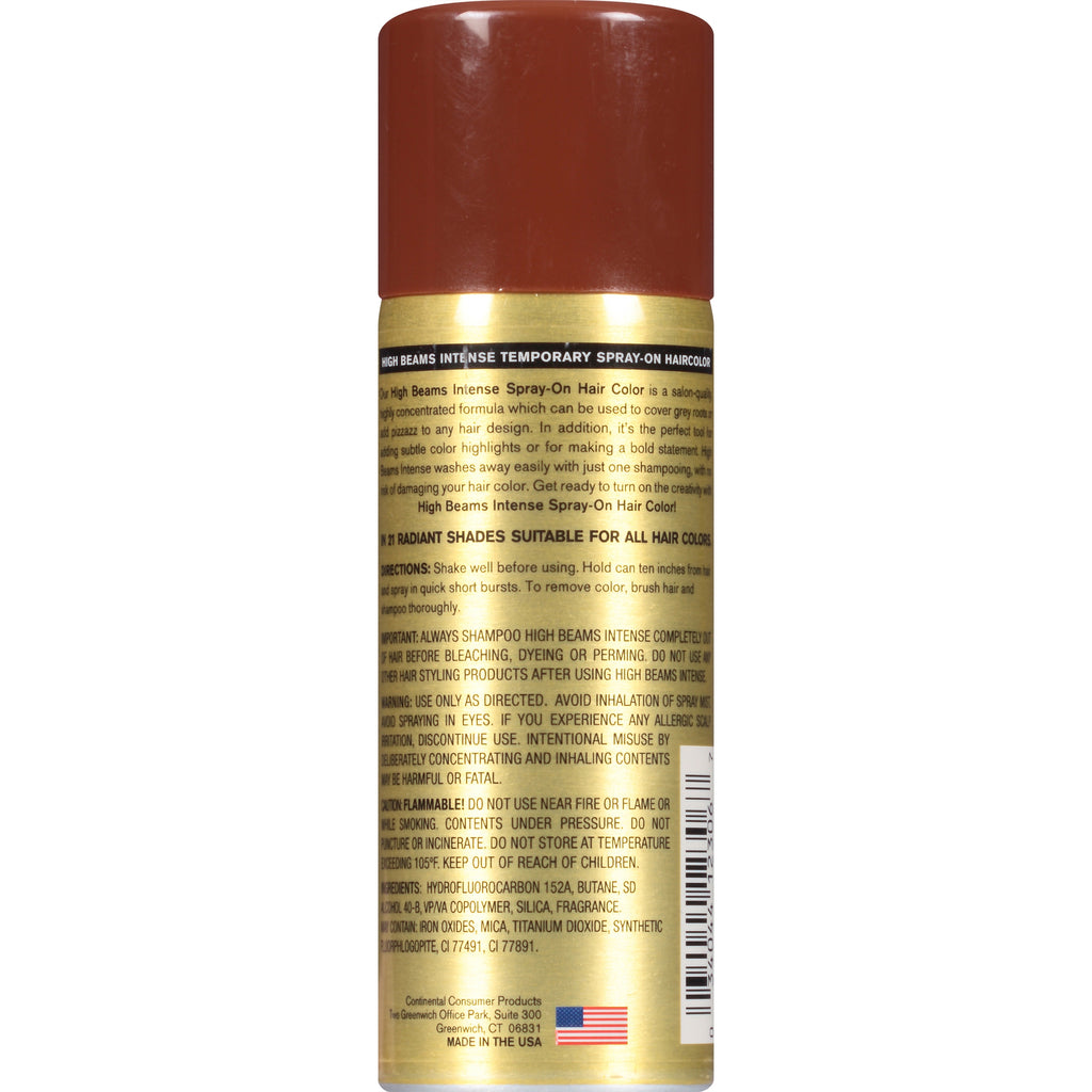 High Beams Intense Spray On Hair Color, Brown, 2.7 Oz image 1