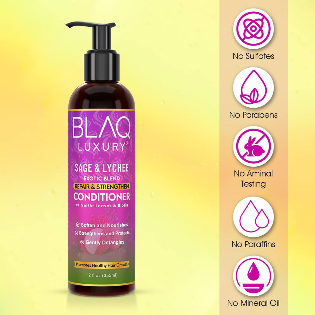 BLAQ SAGE/LYCHEE CONDITIONER image 1