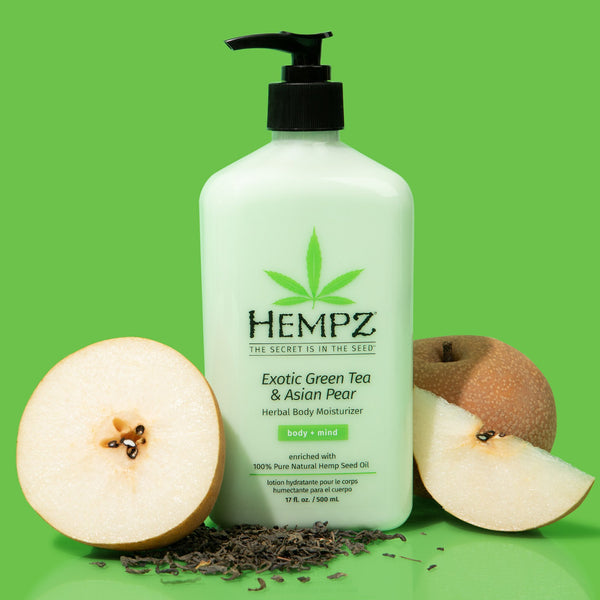 Exotic Green Tea & Asian Pear Herbal Body Moisturizer image 2
