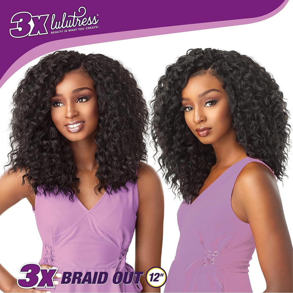 LULUTRESS 3X BRAID OUT 12″ image 2