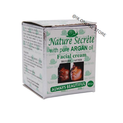 Nature Secrete Facial Cream with pure argan oil 40grs image 1