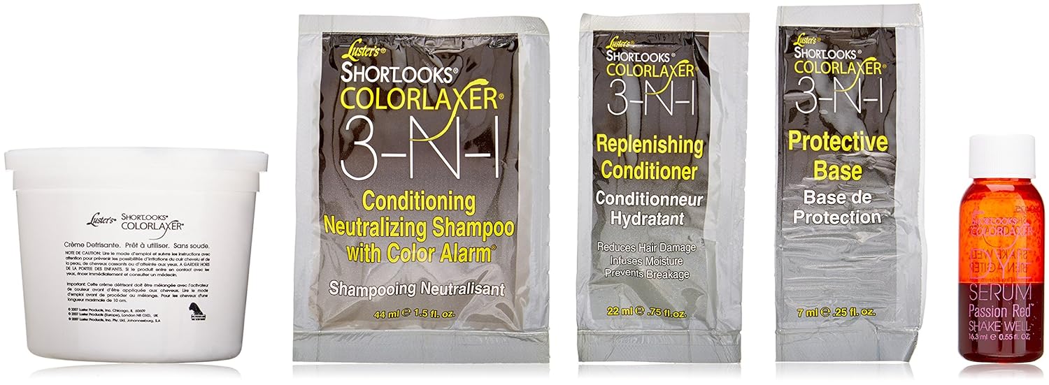 Luster's Shortlooks Color Relaxer 3-n-1 Red, 1count image 0