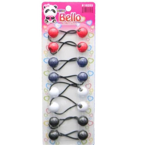 Bello Collection Hair Bubbles Assorted Colors image 0