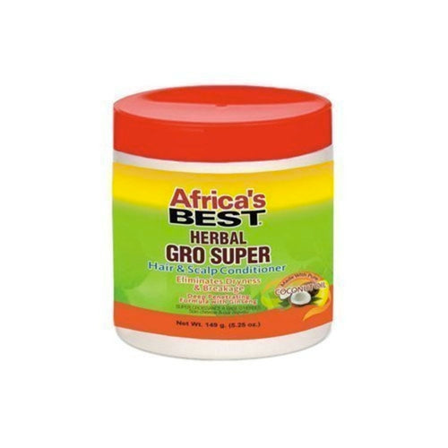 Africa's Best Herbal Gro Super Hair & Scalp Conditioner 5.25oz image 0