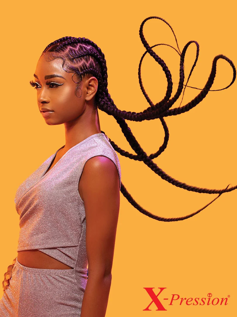 2X X-PRESSION PRE-STRETCHED BRAID 48″ image 2