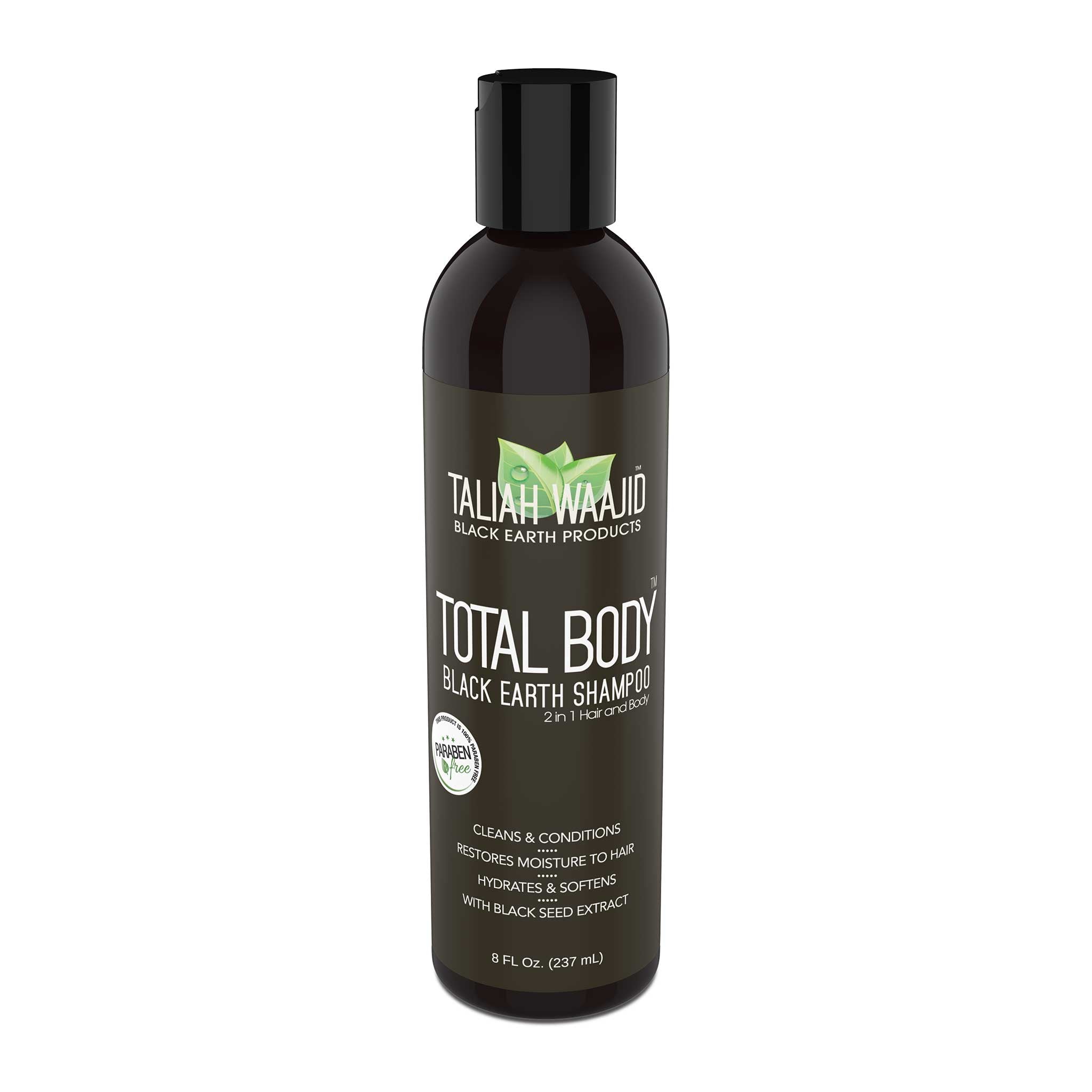 Taliah Waajid Total Body Black Earth Shampoo 8oz image 1