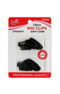EDEN 12 PCS WIG CLIPS SNAP COMB NO.55022 image 0