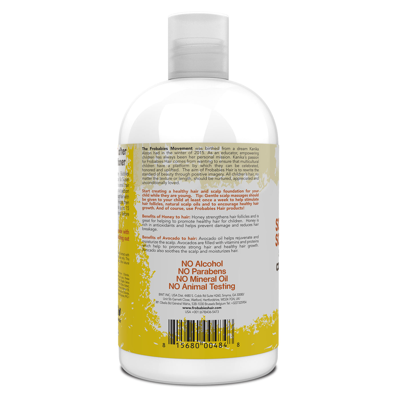 FROBABIES HAIR So Super Soft After Shampoo Conditioner 12oz (T008) image 1