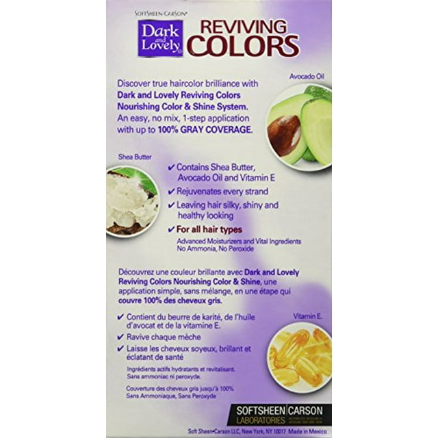Dark & Lovely Reviving Colors Hair Color - 393 Spiced Auburn image 2