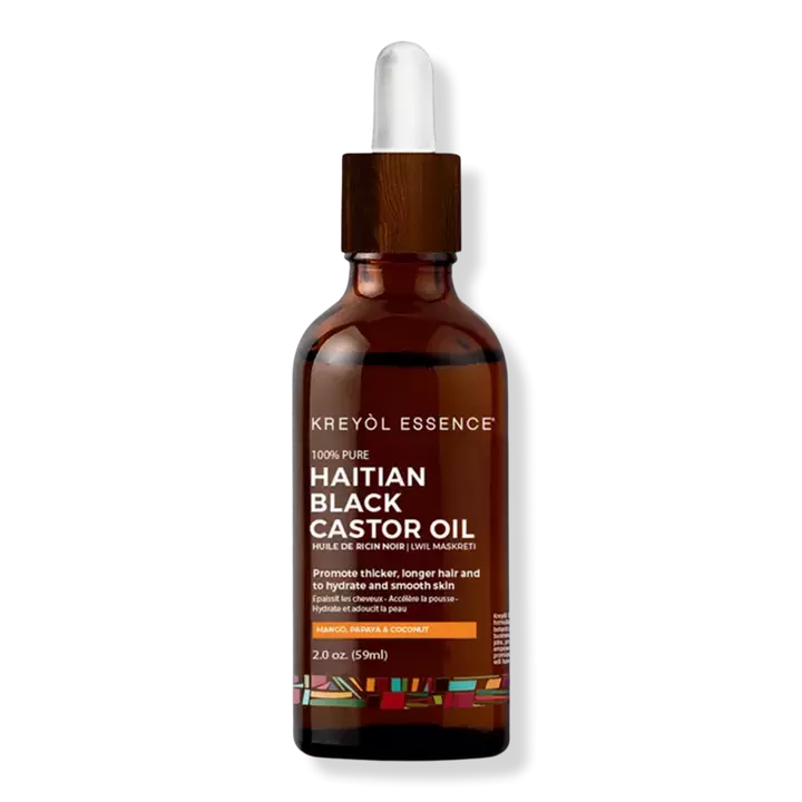 Haitian Black Castor Oil - Mango, Papaya & Coconut image 0
