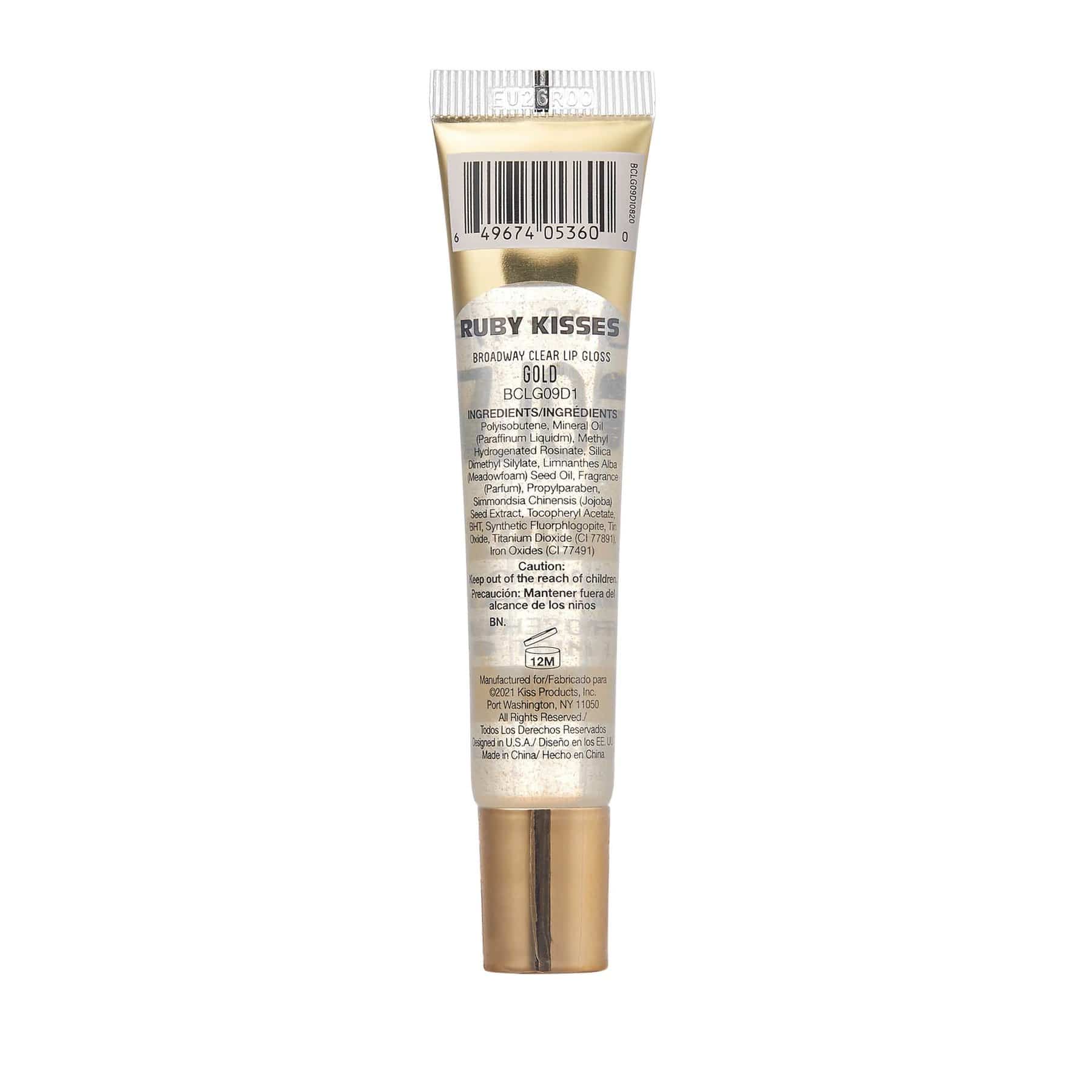 KISS BROADWAY | Vita-Lip Gold Lip Gloss image 2