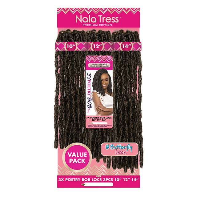 Janet Collection Nala Tress 3X Butterfly Locs 10 12 14 - 2 image 0