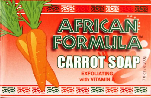 African Formula Carrot Soap with Vitamin a 7 Oz image 0