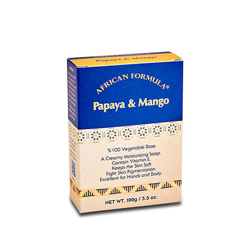 African Formula Papaya&Mango Soap 100g image 0
