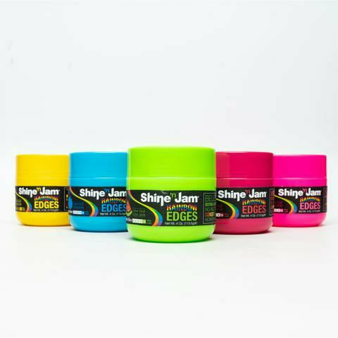 SHINE 'N JAM RAINBOW EDGES 4OZ image 0