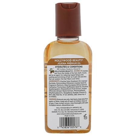 Hollywood Beauty Jojoba Oil2.0fl oz image 1