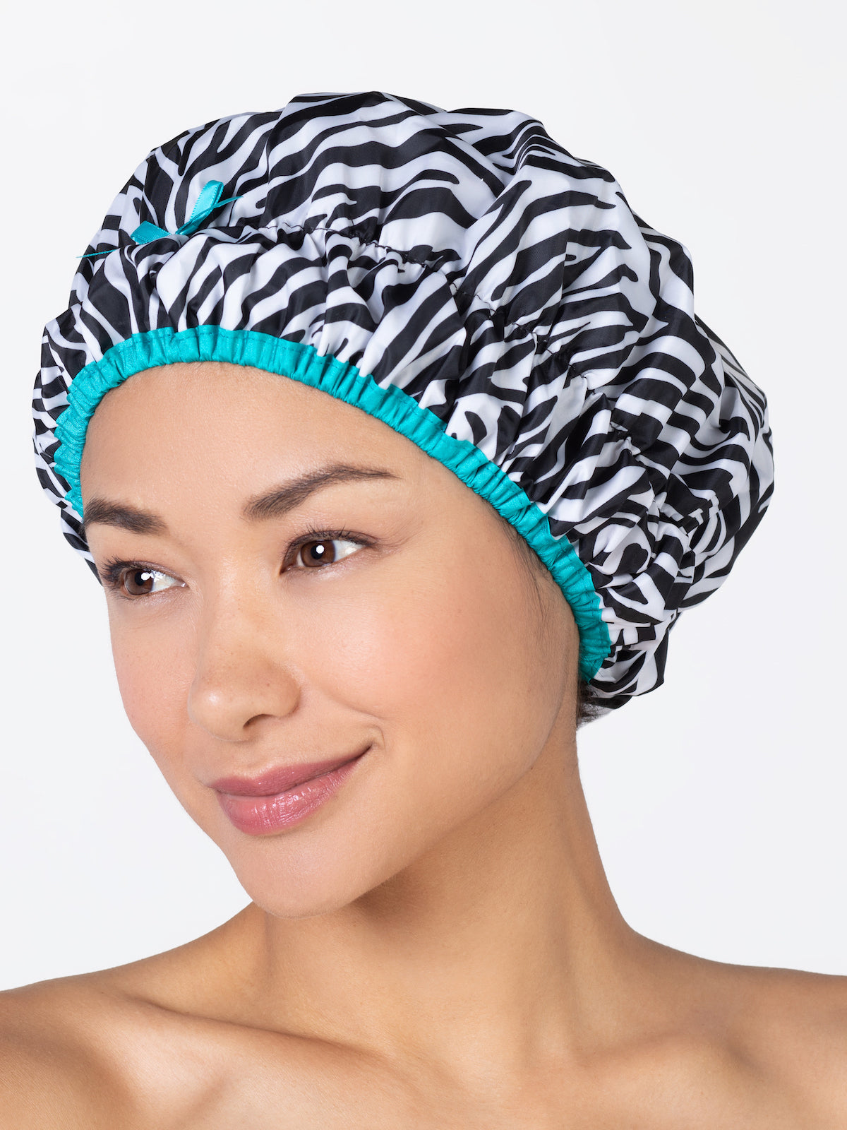 Sassy Stripes Shower Cap image 1