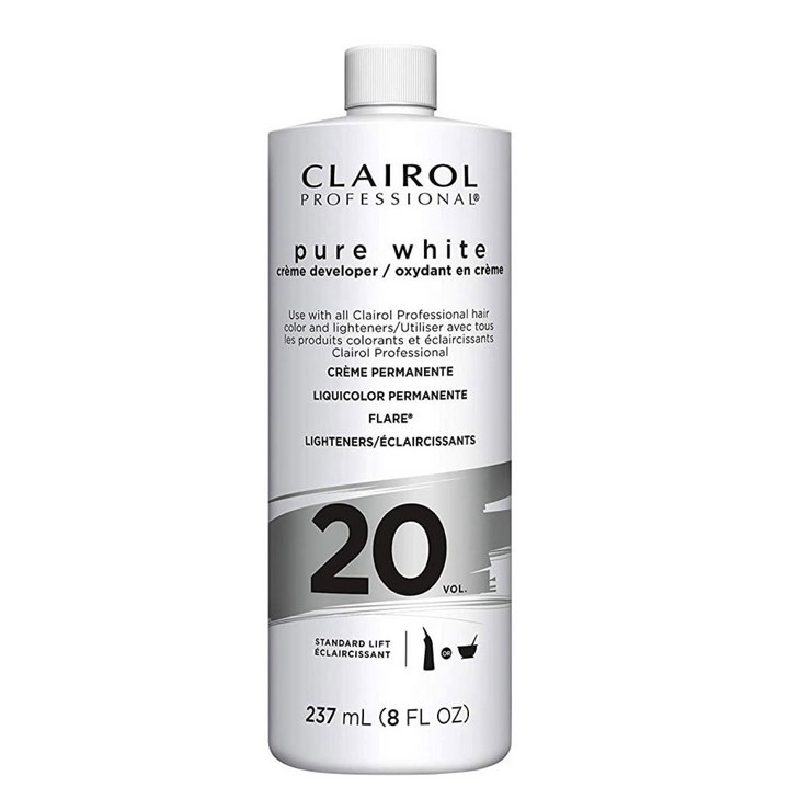 Clairol Pure White 20 vol - 8 Oz image 0