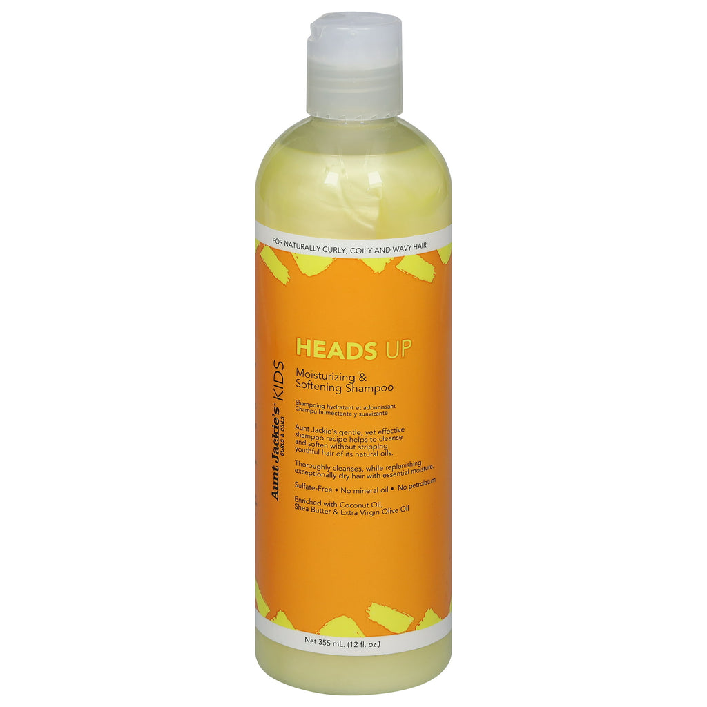 Aunt Jackie's Girls Heads Up Moisturizing & Softening Shampoo, 12 oz image 2