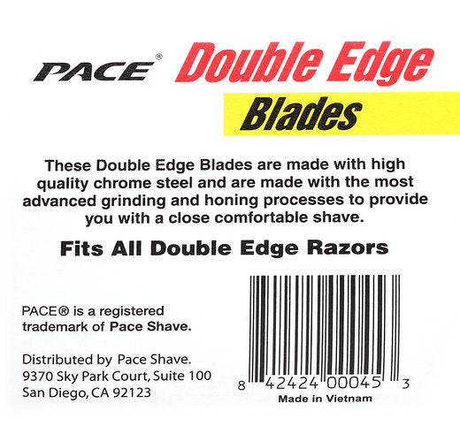 Pace® Double Edge Blades image 1