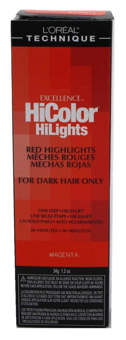 HiColor Red HiLights Magenta Permanent Creme Hair Color image 2