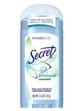 Secret pH Balanced Unscented In image 0