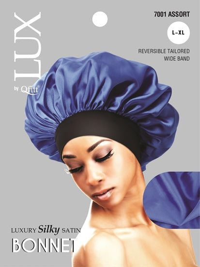 LUXURY SILKY SATIN BONNET (COLORS WILL VARY) image 0