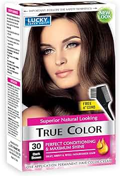 Lucky Super Soft Women's Hair Color, Light Brown image 2