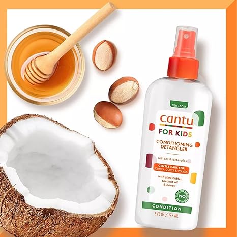 Cantu Care for Kids Conditioning Detangler 177ml image 2
