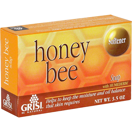 Grisi Natural Honey Bee Soap, 3.5 Oz image 0