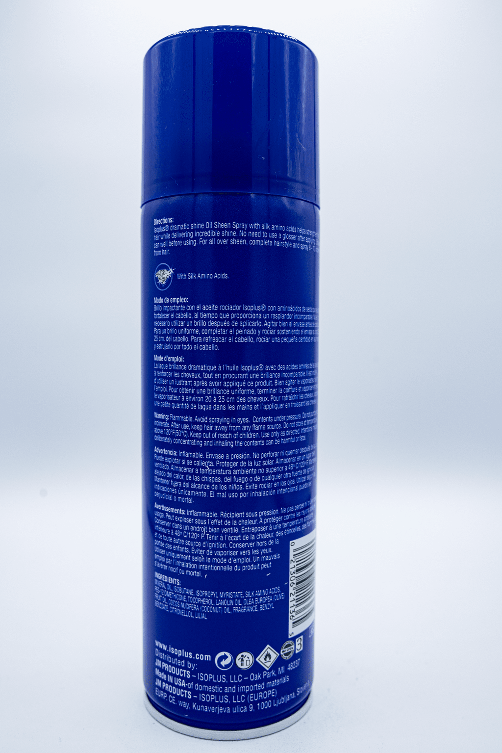Isoplus Oil Sheen Hair Spray, 11.0 oz image 2