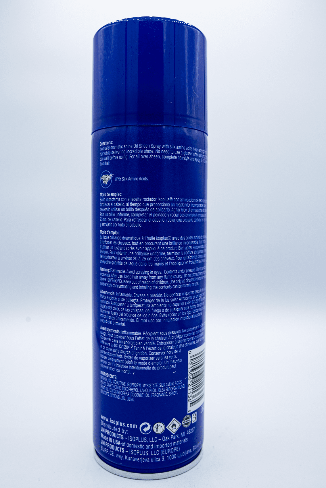 Isoplus Oil Sheen Hair Spray, 11.0 oz image 2