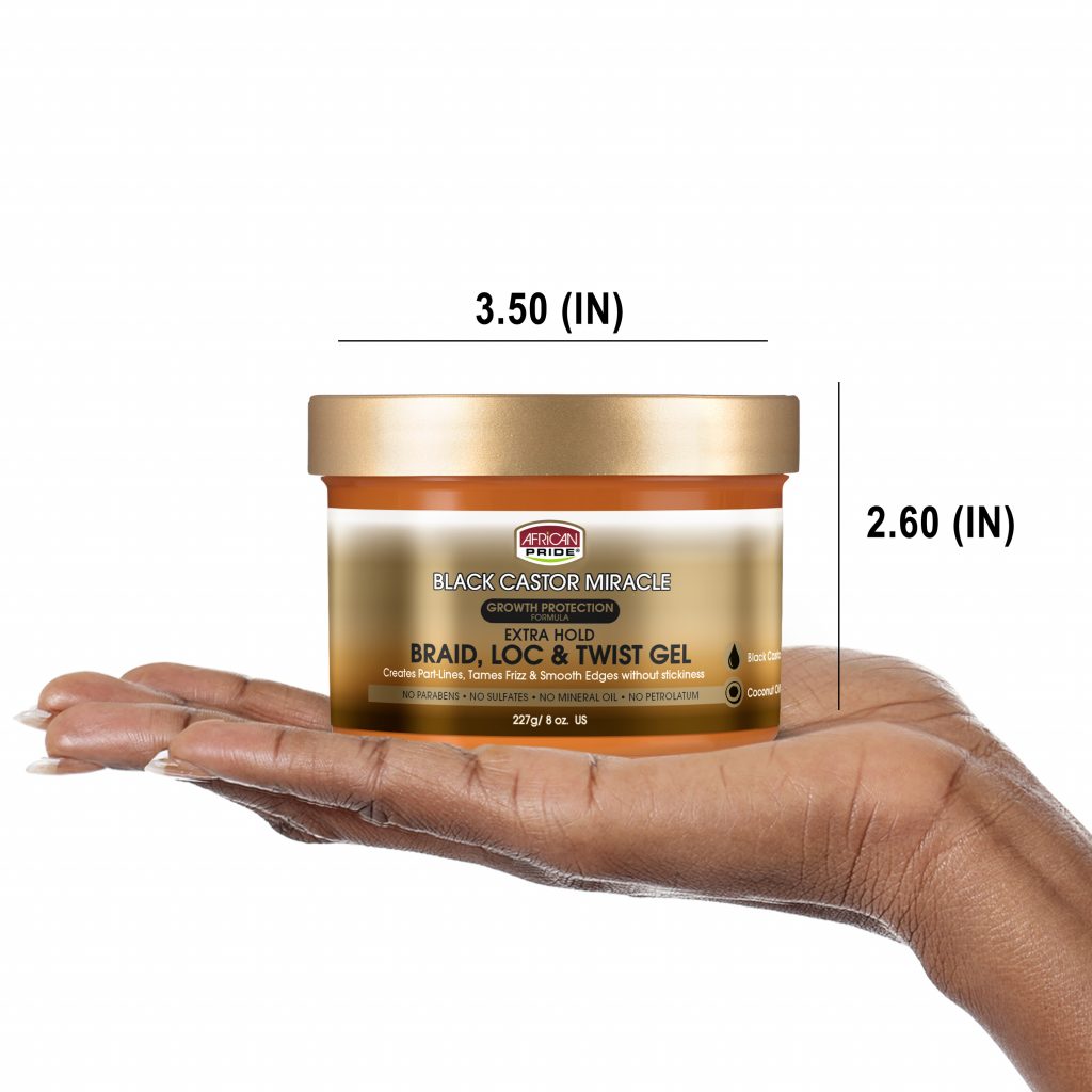 BRAID, LOC & TWIST GEL, 8OZ image 4