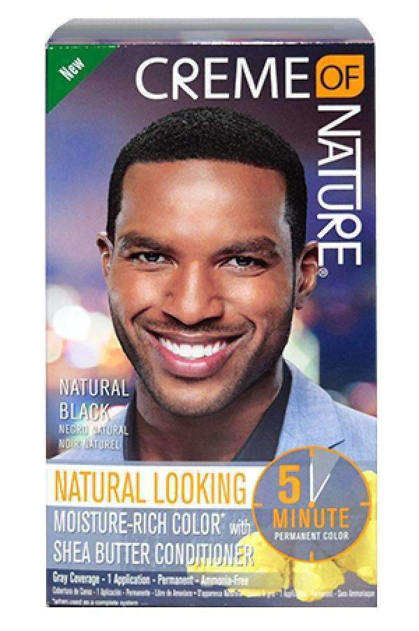 Creme Of Nature Color Mens Natural Black, 1 Count, 2 Pack image 0