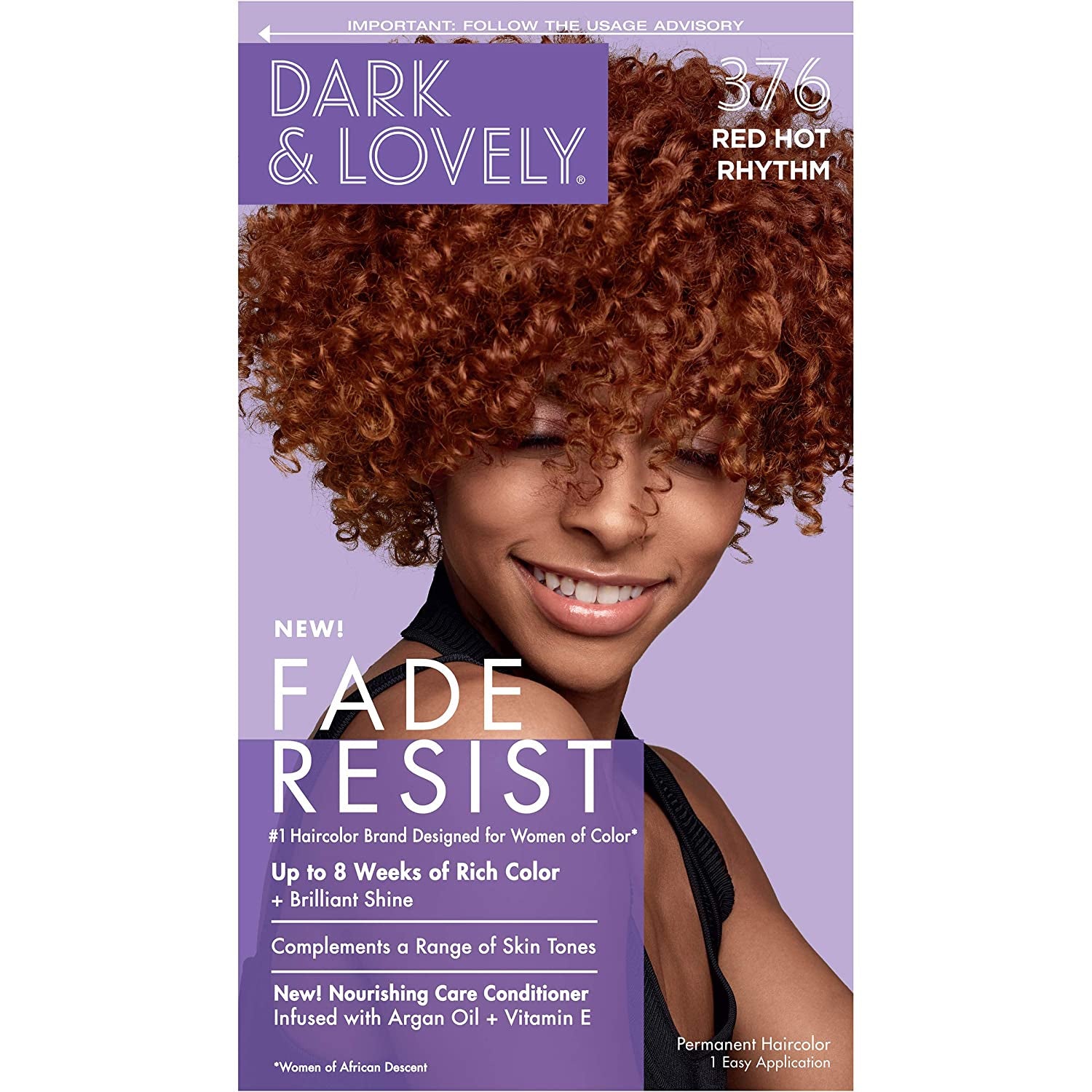 Dark And Lovely Hair Color Kit Red Hot Rhythm image 0