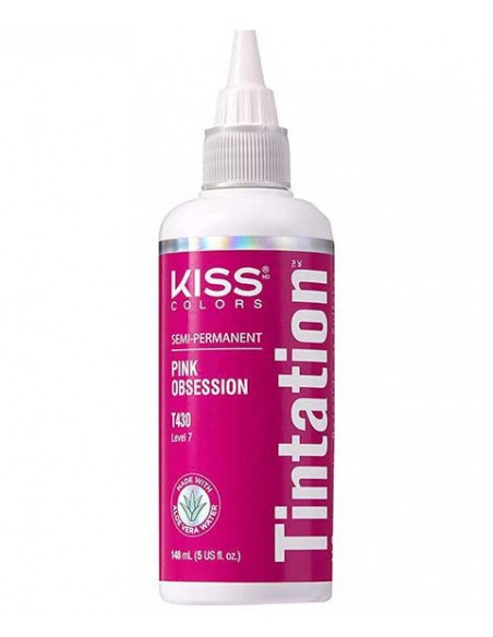 Kiss Colors Tintation Semi Permanent Pink Obsession T430 148 Ml image 1