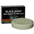 Madina African Black Soap Shea Butter And Aloe Vera, 3.5 Oz image 0