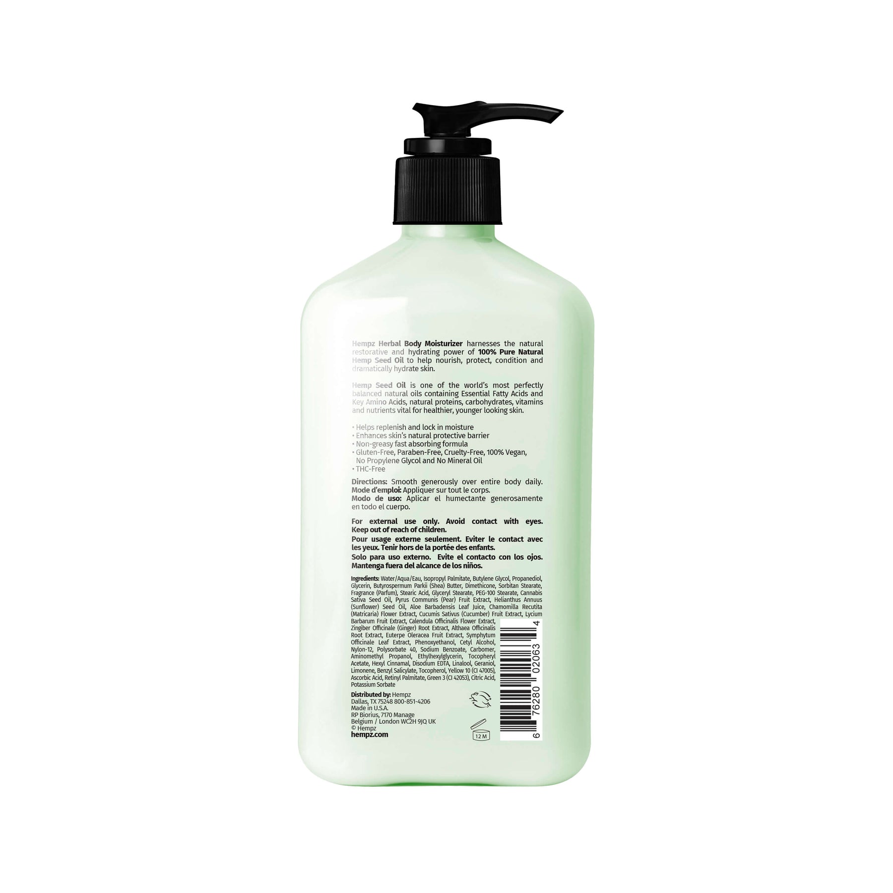 Exotic Green Tea & Asian Pear Herbal Body Moisturizer image 1