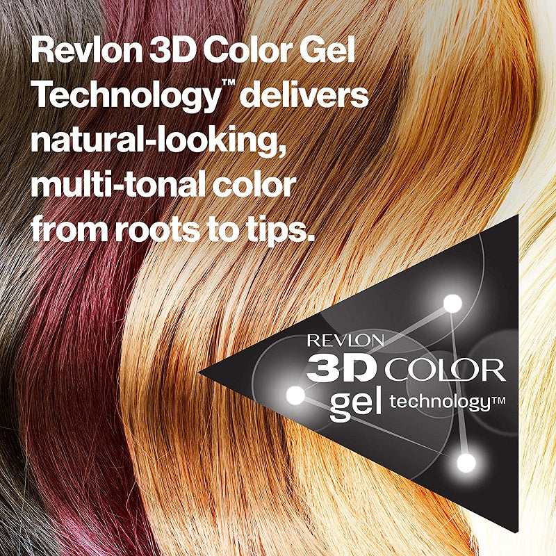 Revlon ColorSilk Beautiful 3D Hair Color - 43 Medium Golden Brown image 4