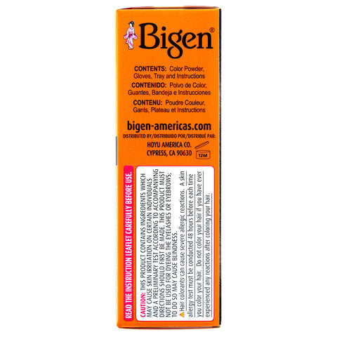 Bigen Permanent Powder Hair Color - #48 Dark Chestnut image 1