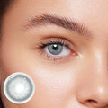 Coleyes No Makeup Wed. Grey Yearly Prescription Colored Contacts image 0